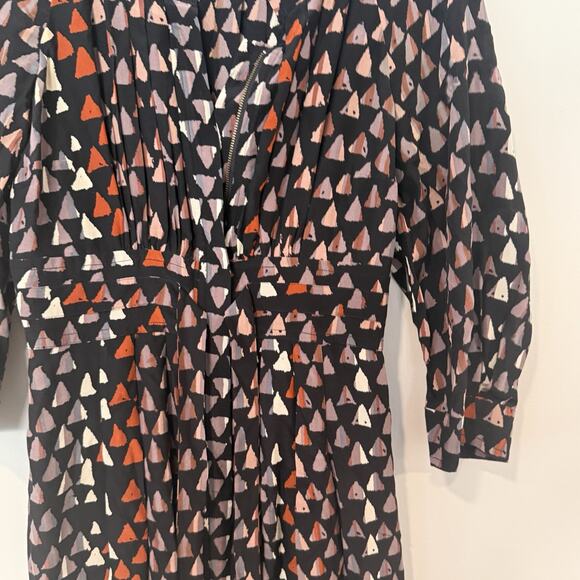 Plenty by Tracy Reese Womens Shirt Dress Size P Multicolor 100% Silk 2378 - Picture 4 of 12